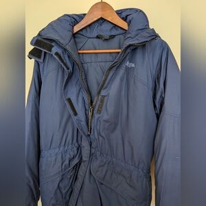 MEC Vintage Women's Winter Coat Blue XS